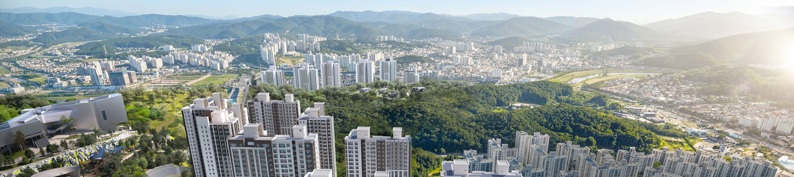 경기광주 시가지 조망